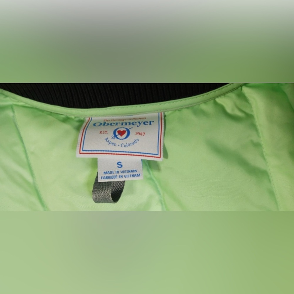 Obermeyer | Woman | Paige Down Jacket Neo Mint Sz Small | Like New - Picture 12 of 16